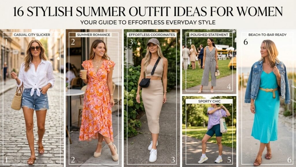 Stylish everyday summer outfits women